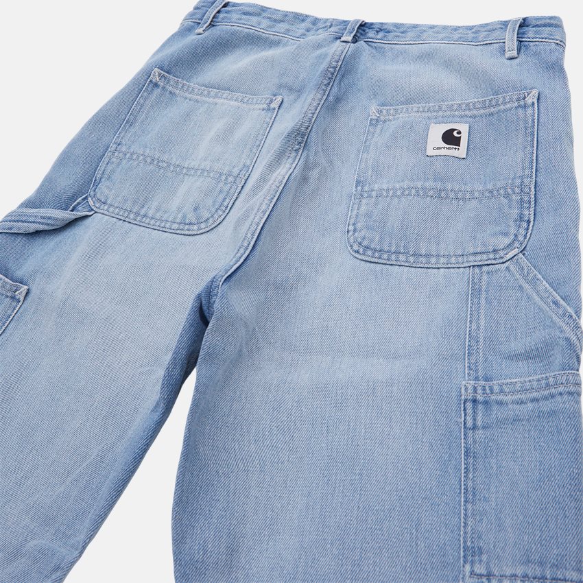 Carhartt WIP Women Jeans W PIERCE PANT I025268.0147 BLUE LIGHT STONE WASHED